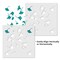 Ginkgo Wallpaper Wall Stencil | 2691 by Designer Stencils | Floral Stencils | Reusable Art Craft Stencils for Painting on Walls, Canvas, Wood | Reusable Plastic Paint Stencil for Home Makeover | Easy to Use & Clean Art Stencil